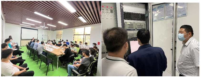 公司內(nèi)部開(kāi)展安全隱患分析、現(xiàn)場(chǎng)安全檢查